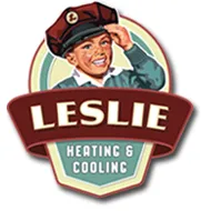 Slide of Leslie Heating Cooling Plumbing, & Electric