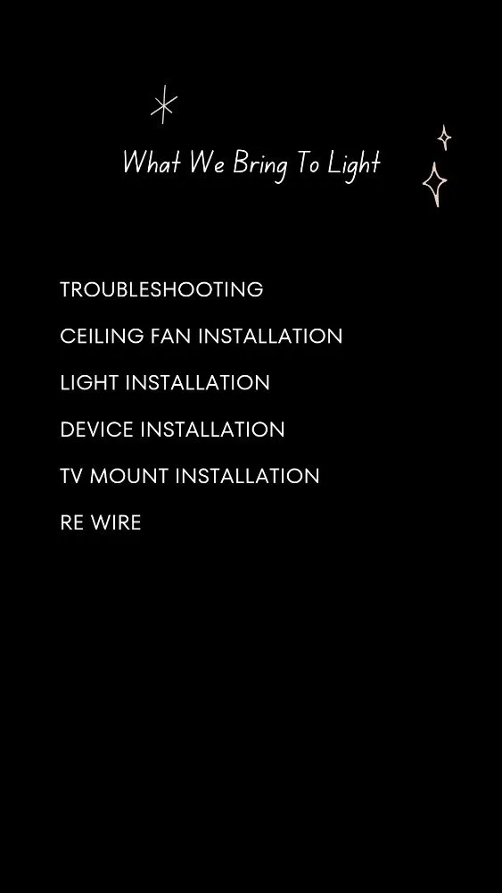 Slide of Let There Be Light Electric