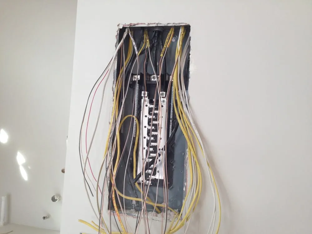 Professional electrician providing outlet and switch repair in , 