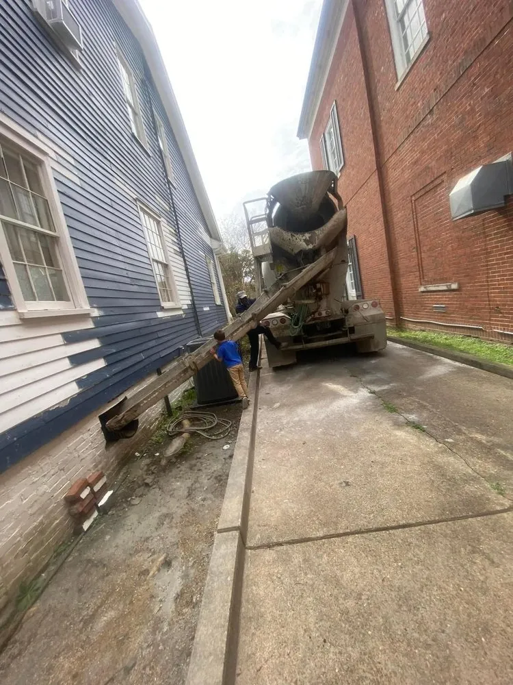 Slide of Levi and Grace Construction