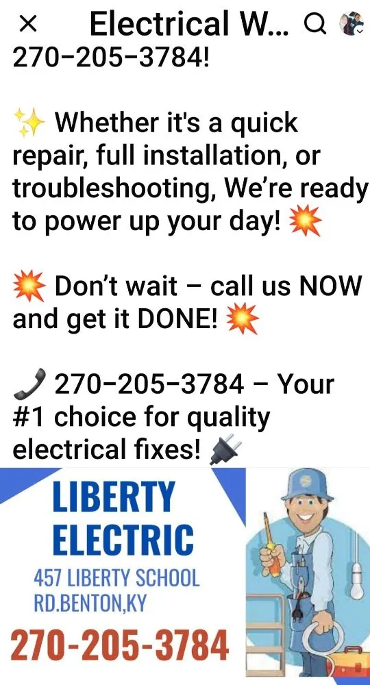 Slide of Liberty Electric