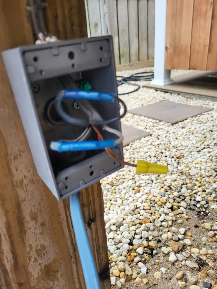 Licensed electrician providing panel upgrade in , 