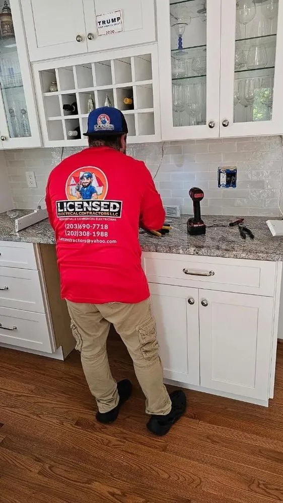 Slide of Licensed Electrical Contractors