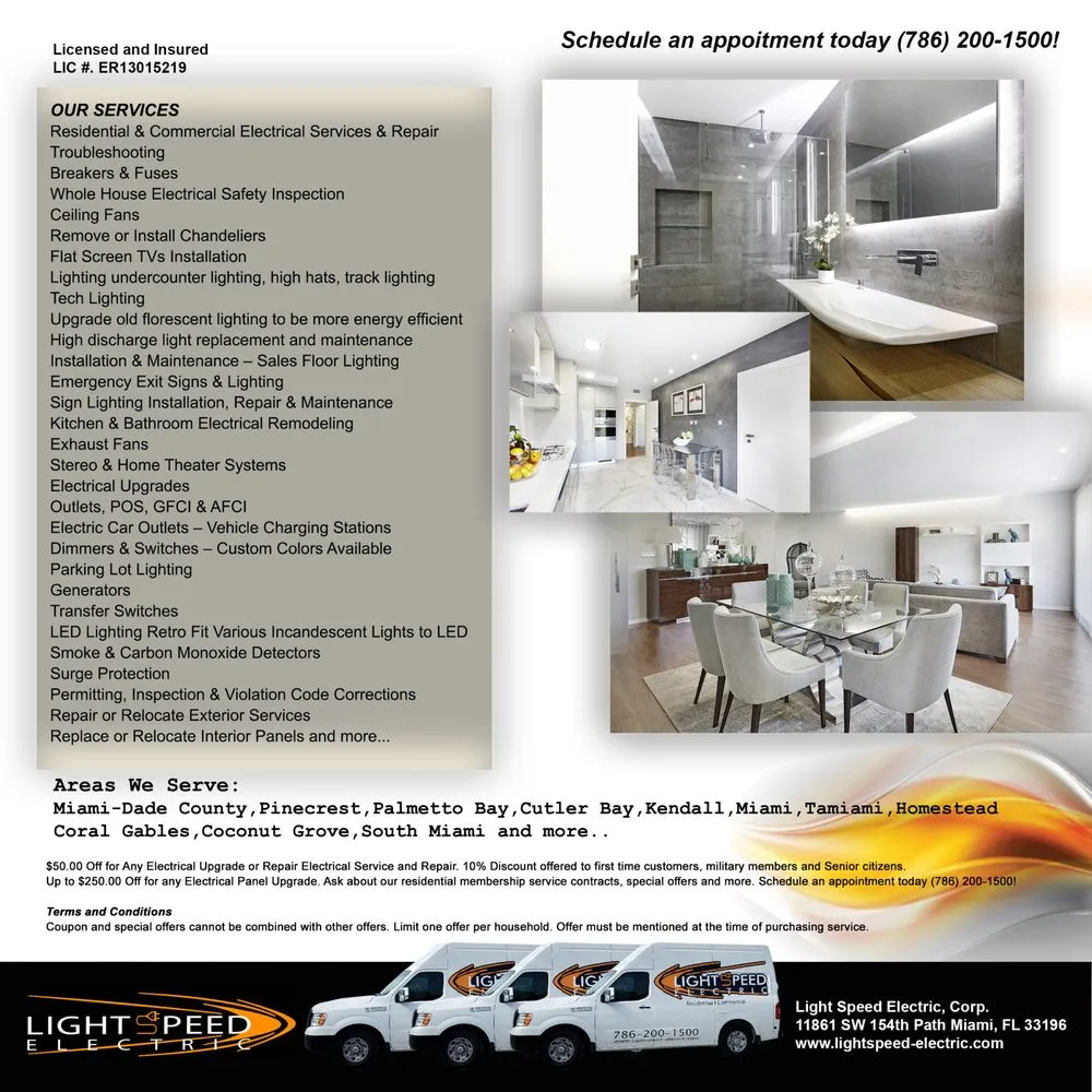 Slide of Light Speed Electric