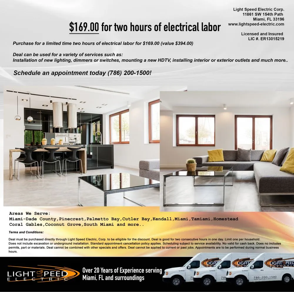 Slide of Light Speed Electric