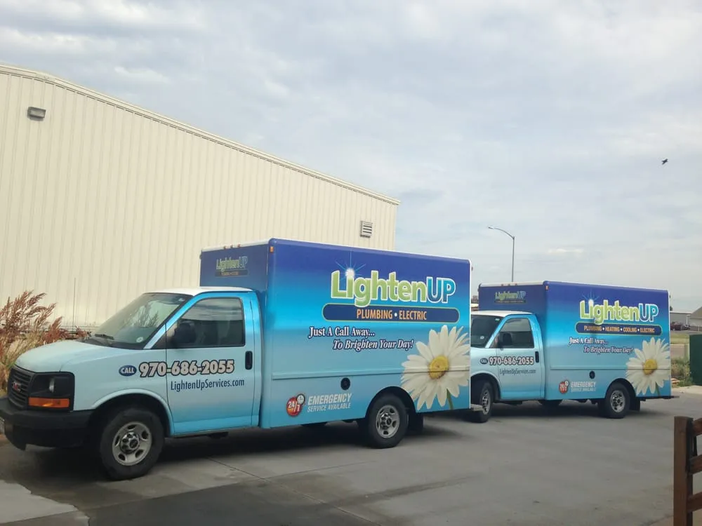 Slide of Lighten Up Plumbing, Heating, Cooling and Electric