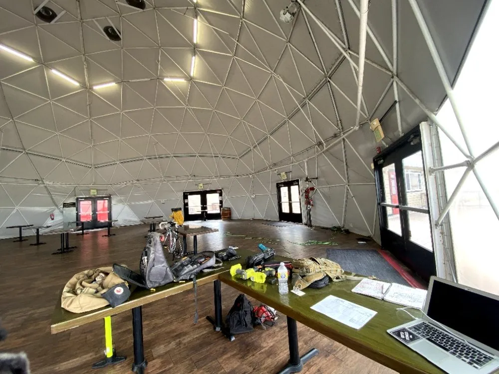 Emergency electrician providing panel upgrade in , 