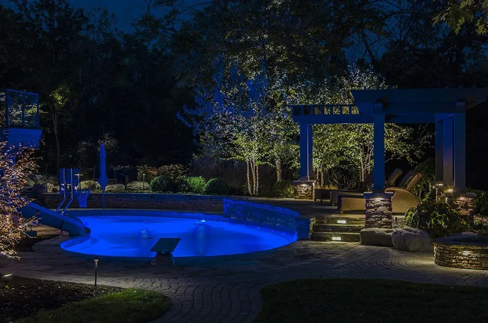 Slide of Lighting Bug Outdoor Lighting