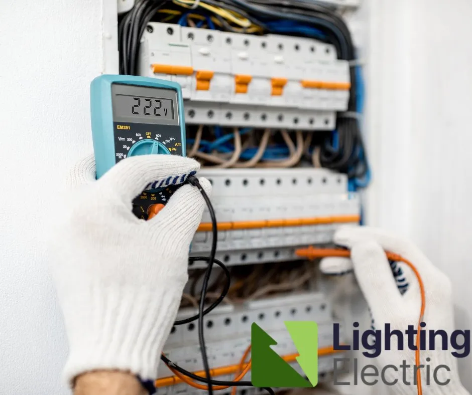 Slide of Lighting Electric