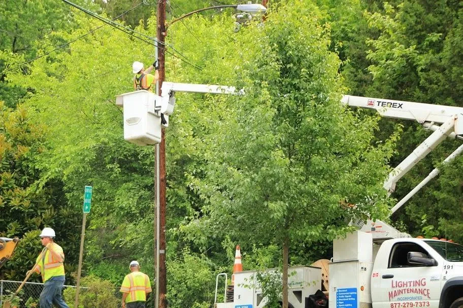 Slide of Lighting Maintenance