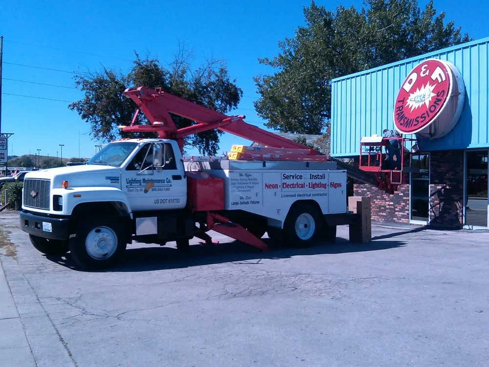 Slide of Lighting Maintenance