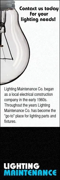 Slide of Lighting Maintenance