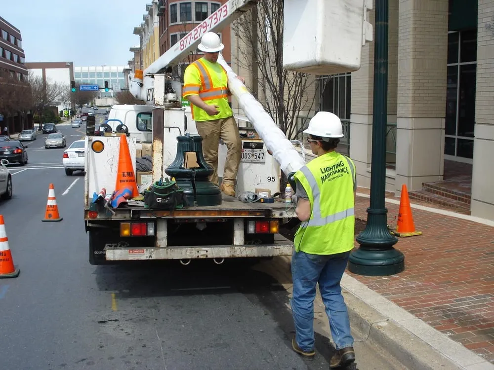 Slide of Lighting Maintenance