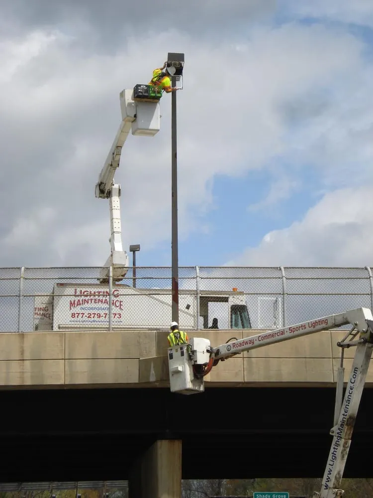 Slide of Lighting Maintenance