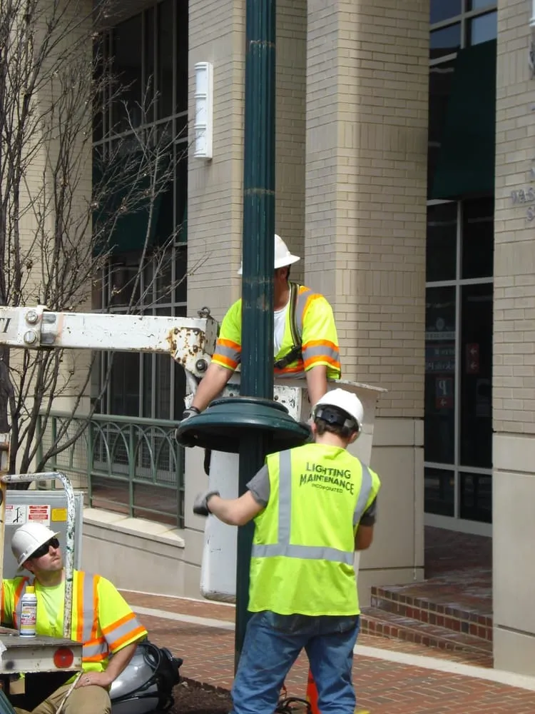 Slide of Lighting Maintenance