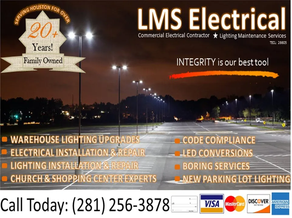 Slide of Lighting Maintenance Services