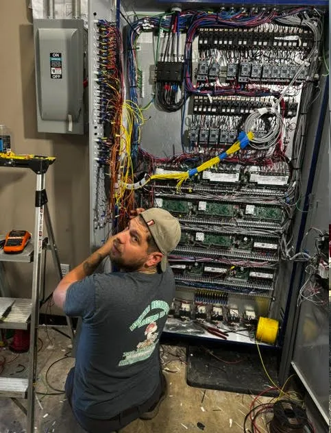 Slide of Lighting Mechanical & Electric services