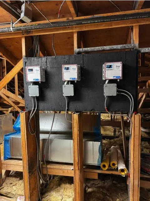 Slide of Lighting Mechanical & Electric services