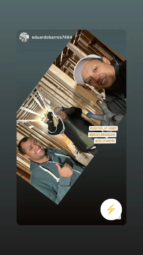 Slide of Lighting Up Homes