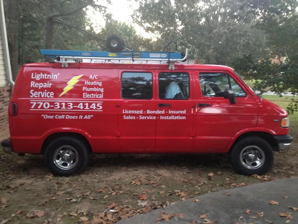 Slide of Lightnin' Repair Service