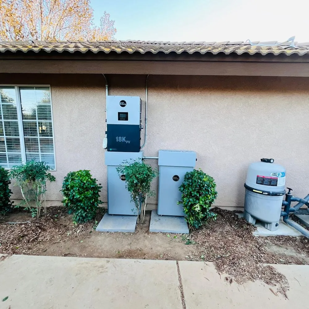 Slide of Lightning Electric & Solar