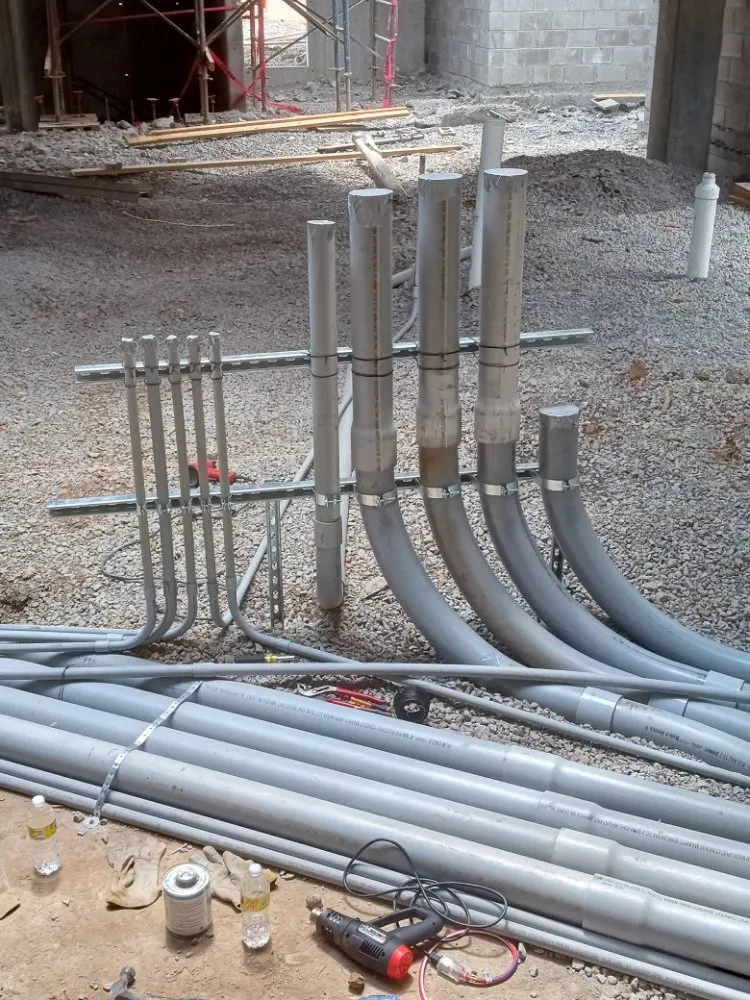 Affordable electrical service for homes in lighting installation, by