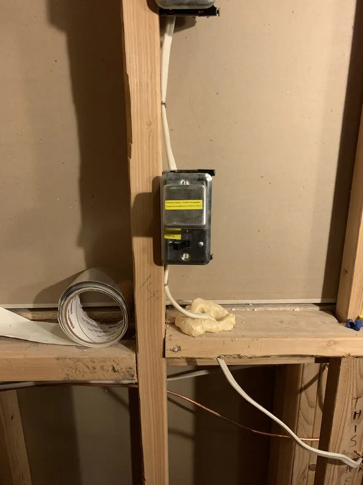 Trusted electrical service for homes in outlet and switch repair, by