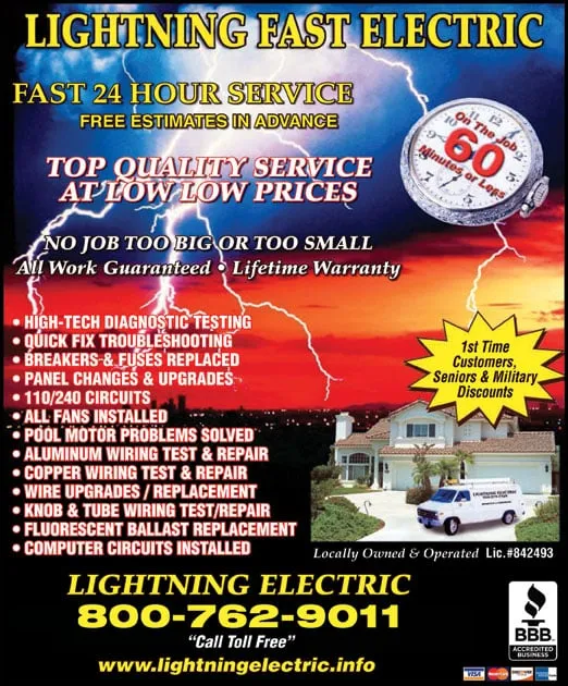 Slide of Lightning Electric