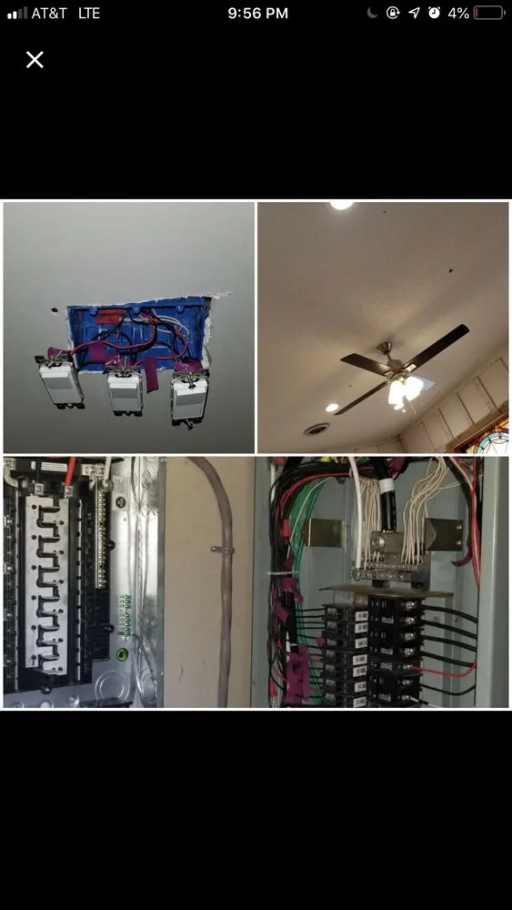 Slide of Lightning Electric Services