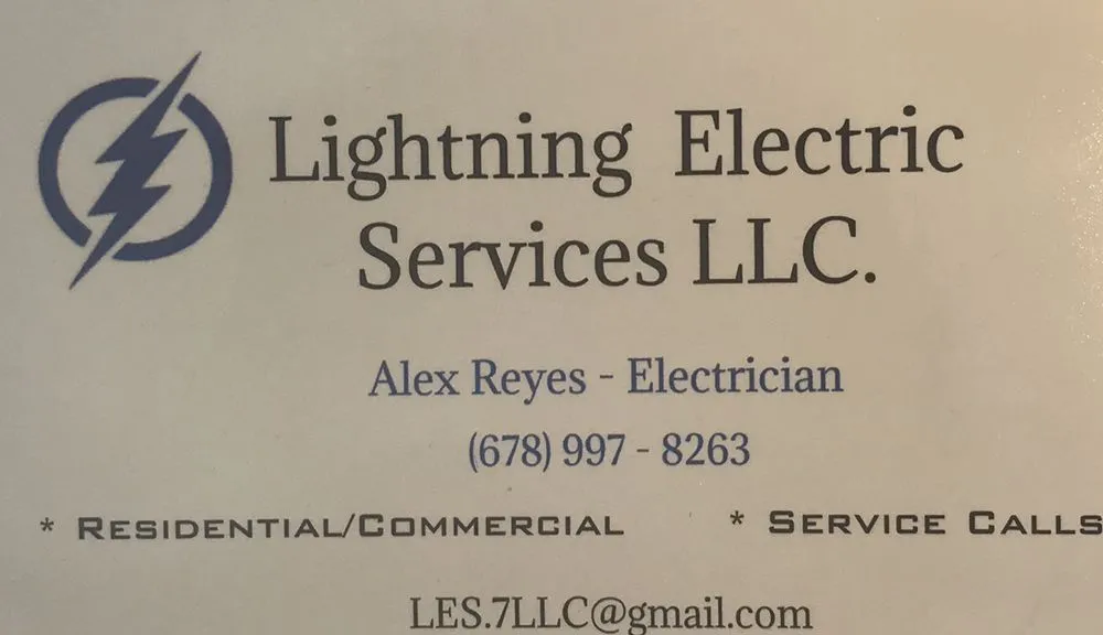 Slide of Lightning Electric Services