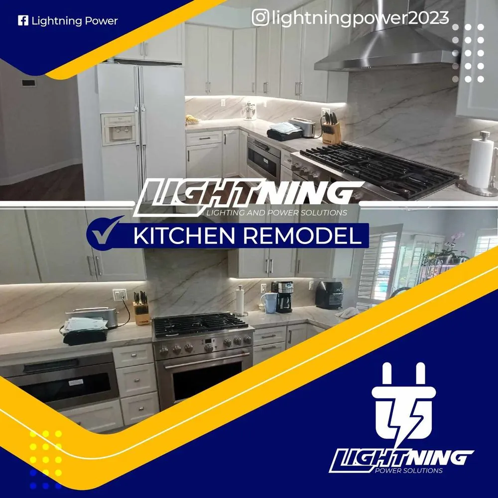 Slide of Lightning Power Solutions