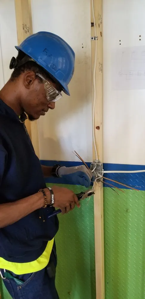 Slide of Lightning Sparks