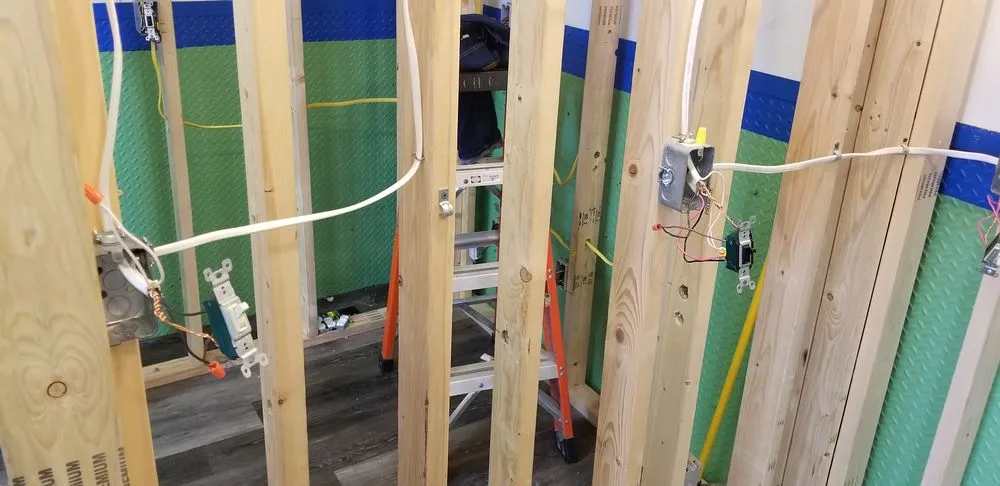 Slide of Lightning Sparks