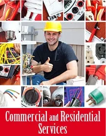 Certified electrical service for homes in wiring installation,  by 