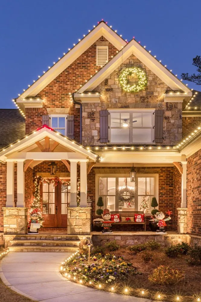 Slide of Lights Over Atlanta