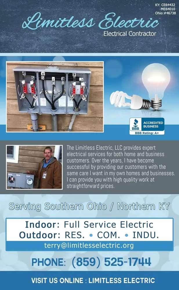 Slide of Limitless Electric