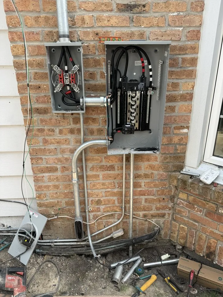 Slide of Lit Electric