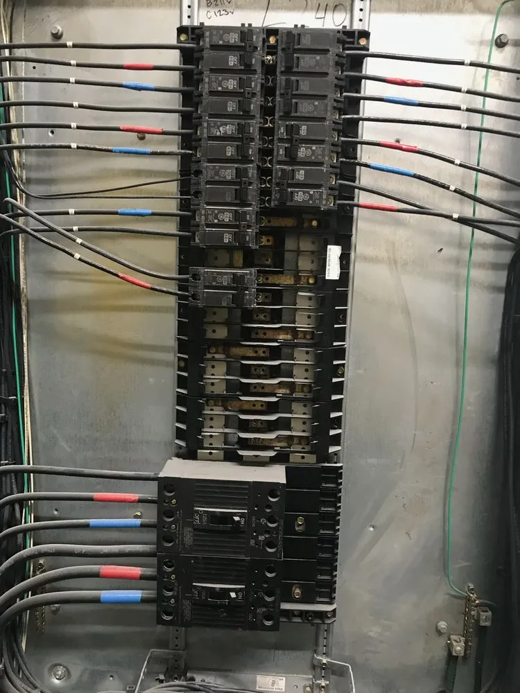 Slide of Lit Electric