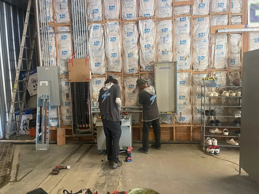 Slide of Lit Electric