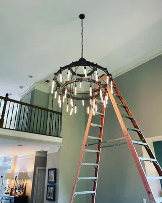 Little Village Electrician Logo