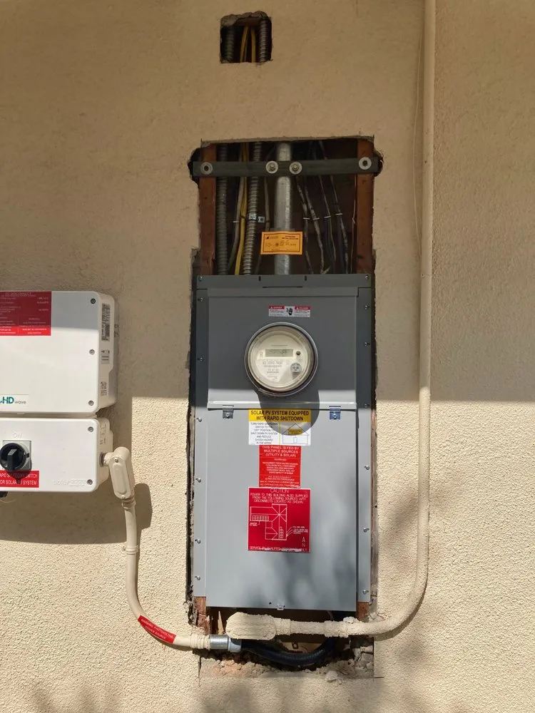 Slide of Live Conductor Electric