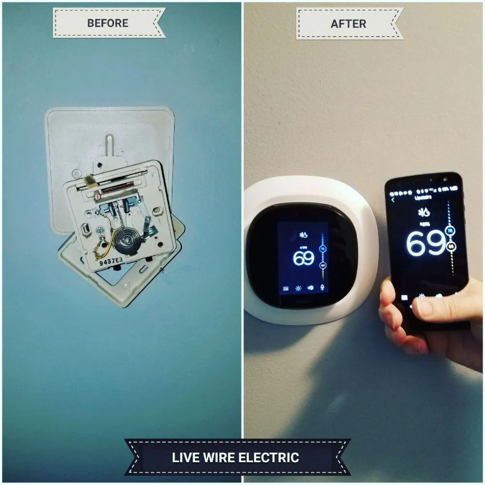 Slide of Live Wire Electric