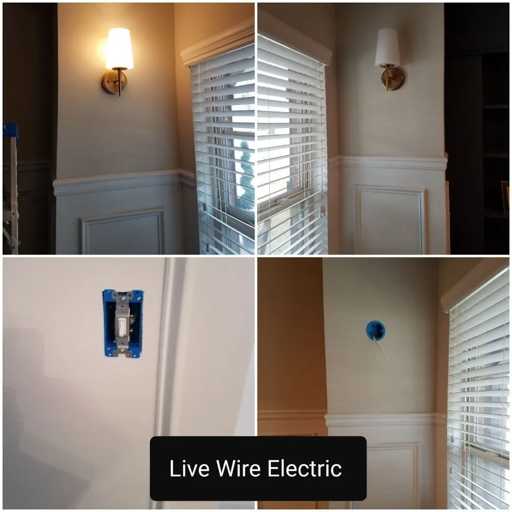 Slide of Live Wire Electric