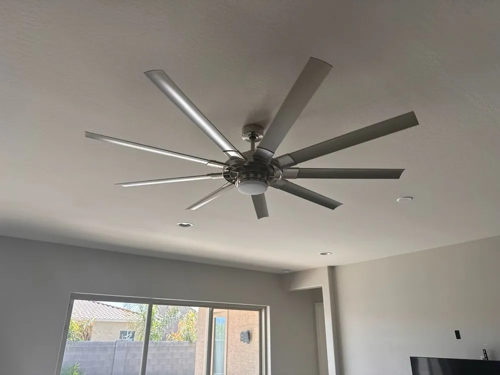 Affordable electrical service for homes in lighting installation, by