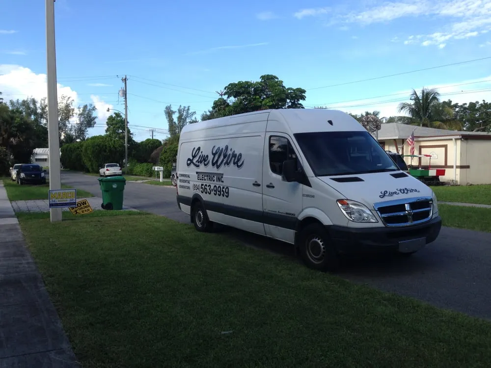 Slide of Live Wire Electric Inc