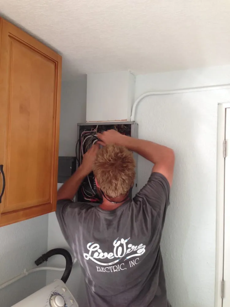 Slide of Live Wire Electric Inc