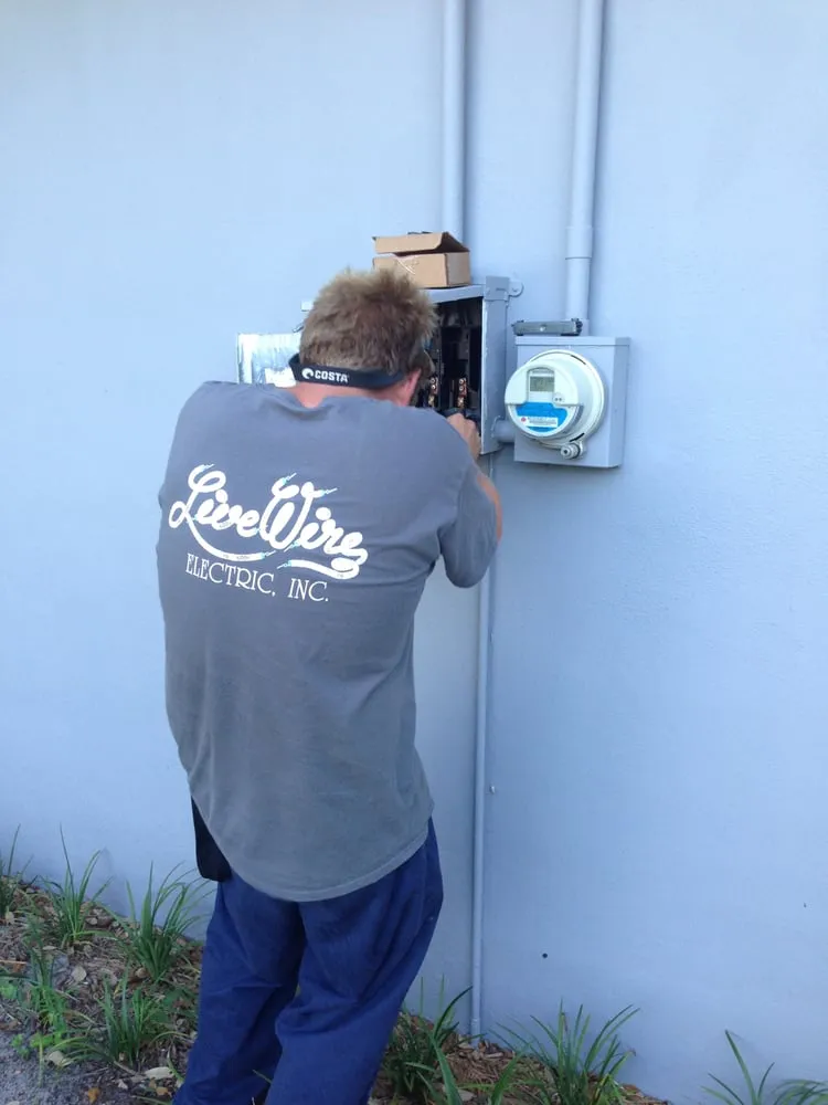 Slide of Live Wire Electric Inc