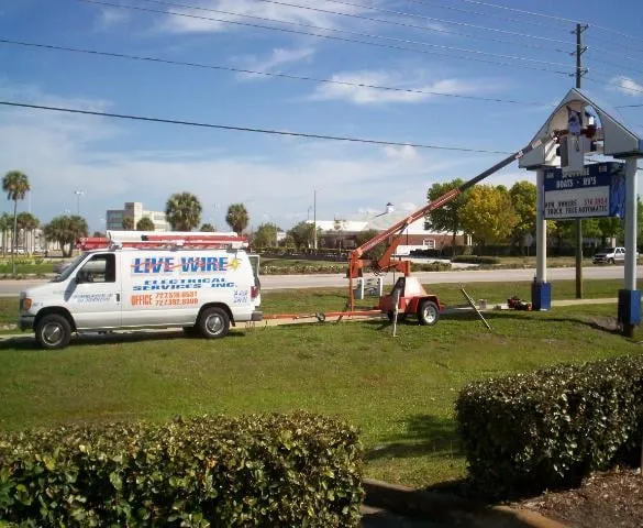 Slide of Live Wire Electrical Services