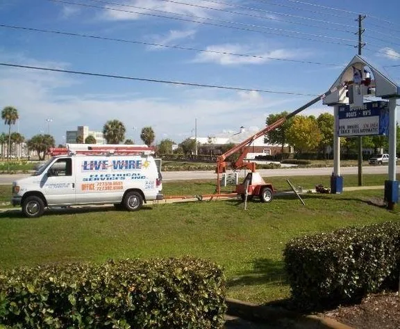 Slide of Live Wire Electrical Services