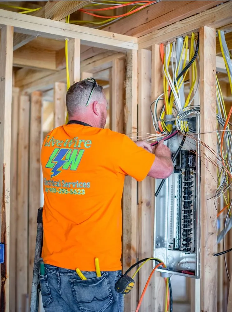 Slide of Live Wire Electrical Services